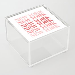 new york Acrylic Box