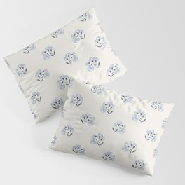 Floral Block Print Pillow Sham