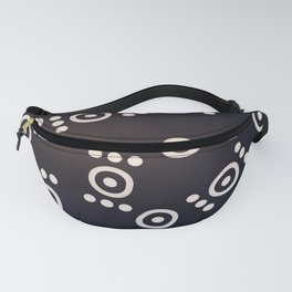 Christmas Pattern Classic Geometric Circle Fanny Pack