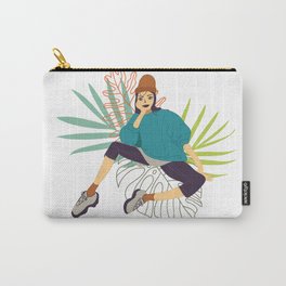 Girl in sporty style Carry-All Pouch
