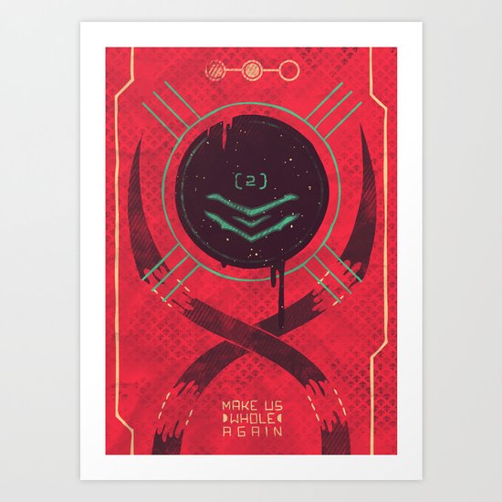 Dead Space Art Print