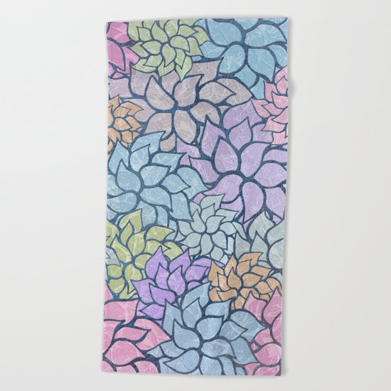 Summer Pattern #5 Beach Towel