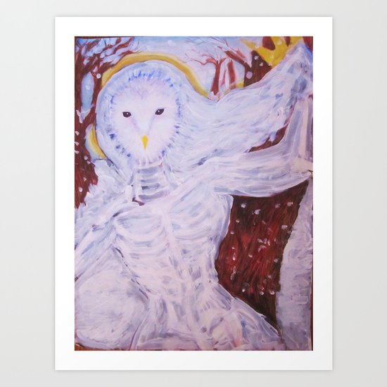 Snow Spirit Art Print
