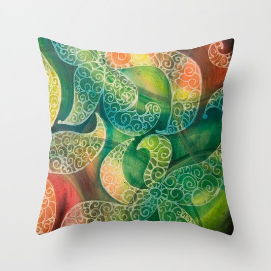 Starfish Dance Throw Pillow