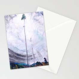 Emily Carr - Scorned as Timber, Beloved of the Sky - Canada, Canadian Oil Painting - Group of Seven Stationery Card