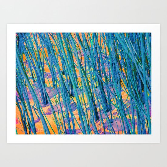 The Green Woods Art Print