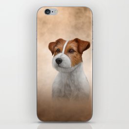 Jack Russell Terrier. Drawing iPhone Skin