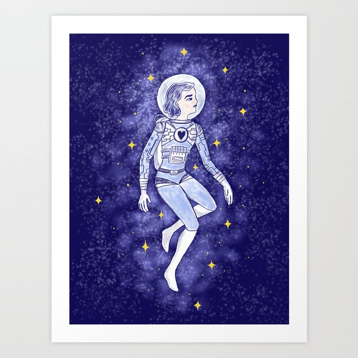 Anybody Out there? Art Print