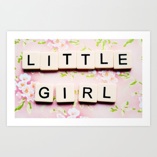 Pink for Girls Art Print