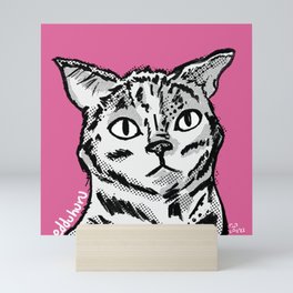 A Cat Mini Art Print