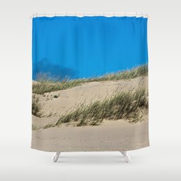 Sand Dune Beach Coastal Landscape Shower Curtain