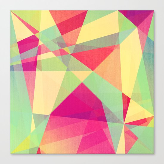 Summer Abstract Canvas Print