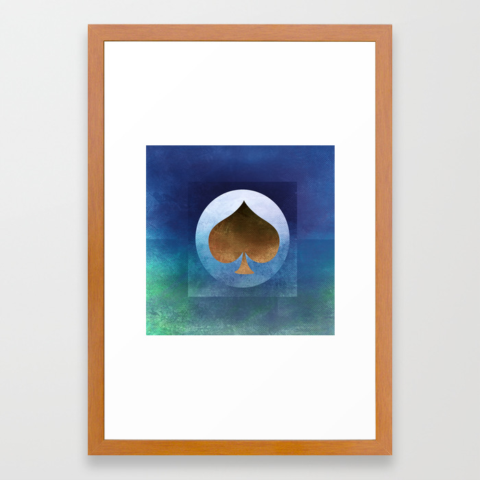 Ace Of Spades Ii Framed Art Print By Lordegonwill Society6