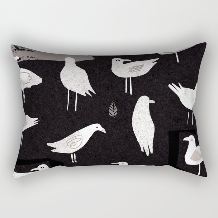 Seagulls Rectangular Pillow