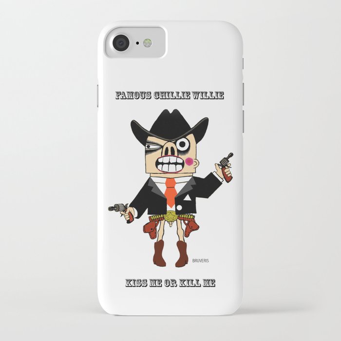 western famous chillie willie iPhone Case