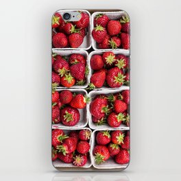 Strawberries iPhone Skin