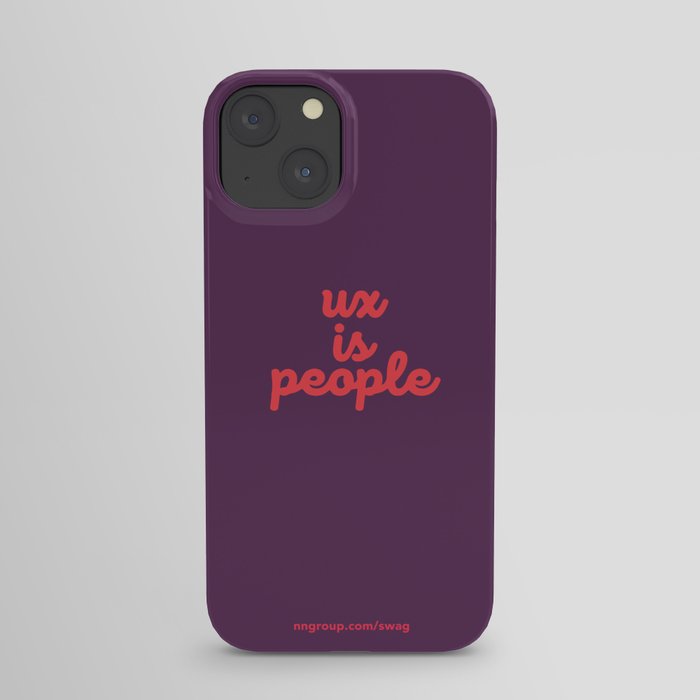 UX is People iPhone Case
