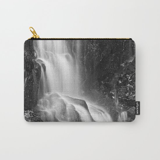 Avalon Falls - Black & White Carry-All Pouch