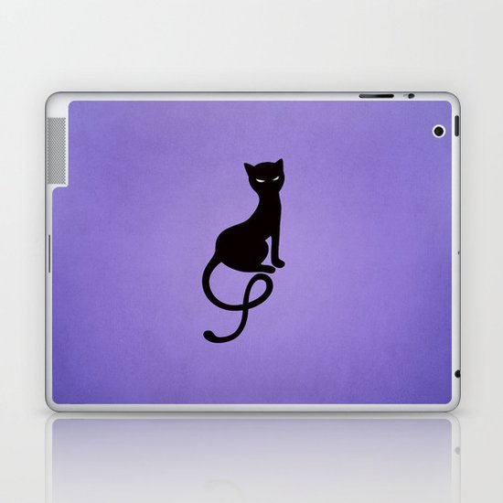 Gracious Evil Black Cat Laptop & iPad Skin