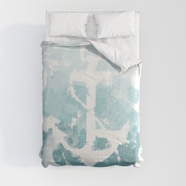 Nautical Watercolor Comforter
