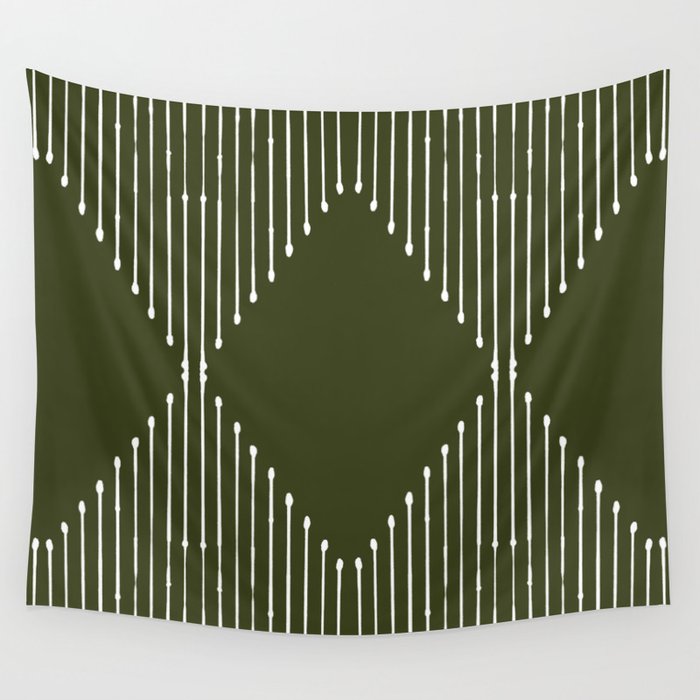 Olive green tapestry outlet