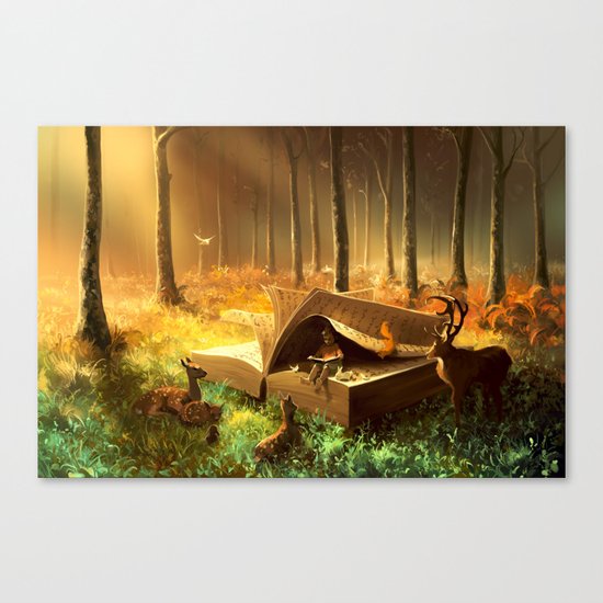 A safe place where you can go Canvas Print