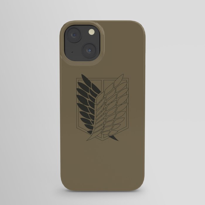 Attack on Titan: Wings Of Freedom Logo (Outline) iPhone Case