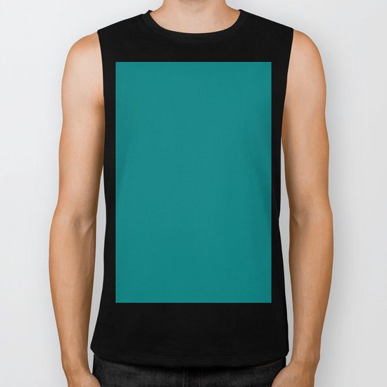 (Teal) Biker Tank