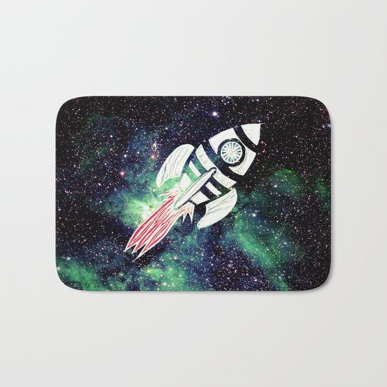 Spaceship Bath Mat