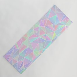 Holographic Low Poly Pattern Yoga Mat