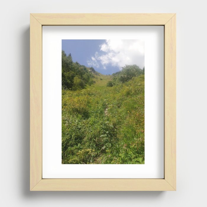 Mountains photography  Recessed Framed Print