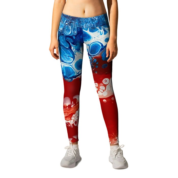 Patriotic Acrylic Leggings