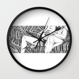 asc 790 - Le jeune démon (Dazzling young thing) Wall Clock