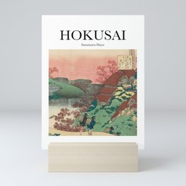 Hokusai - Sarumaru Dayu Mini Art Print