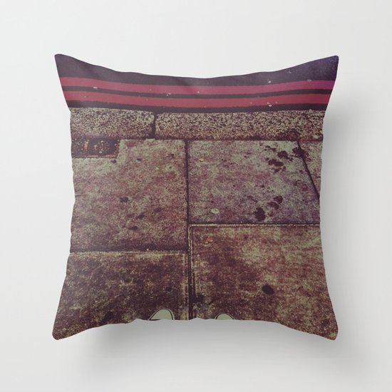 Peakaboo Throw Pillow