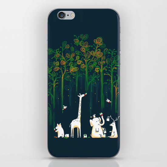 Re-paint the Forest iPhone & iPod Skin