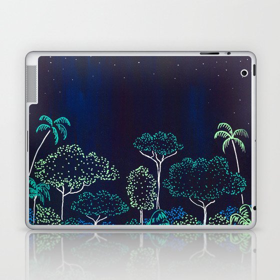 Night Jungle Darkness Laptop & iPad Skin