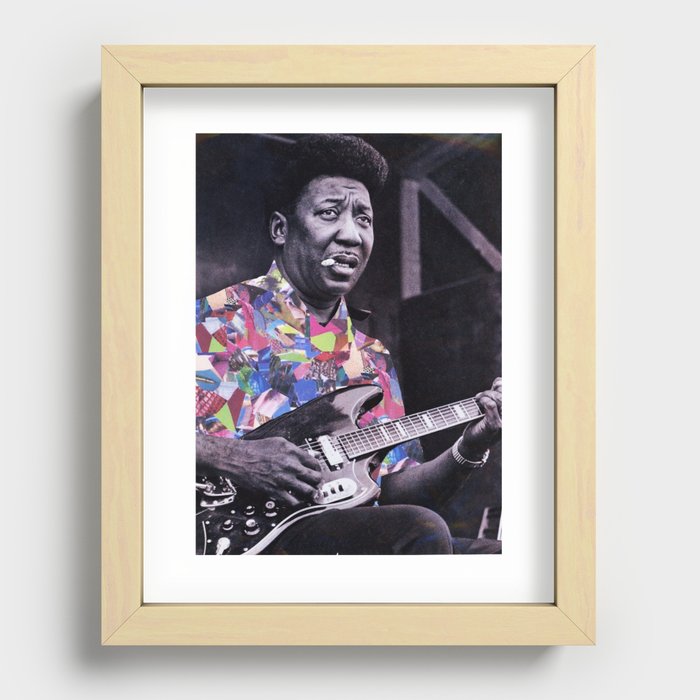 Muddy Waters Recessed Framed Print