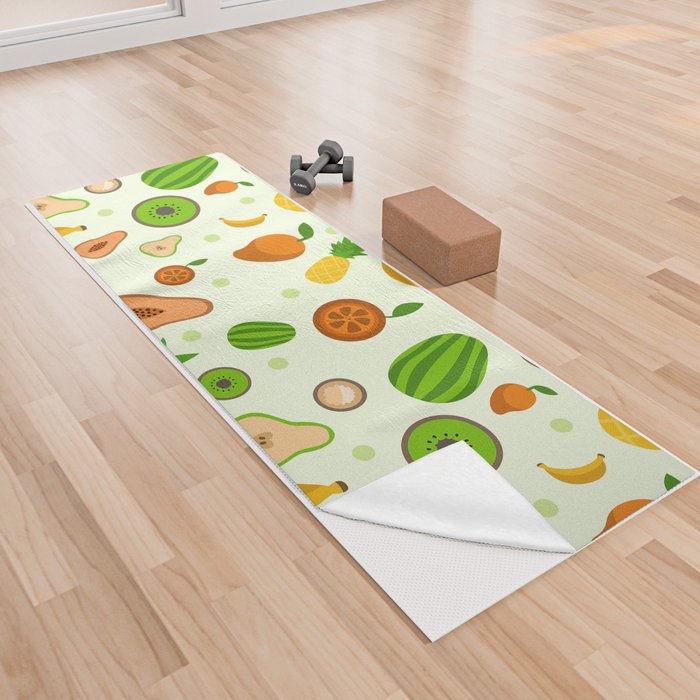 Tropical Yoga Towel