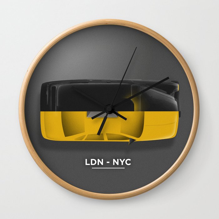 LDN-NYC Wall Clock