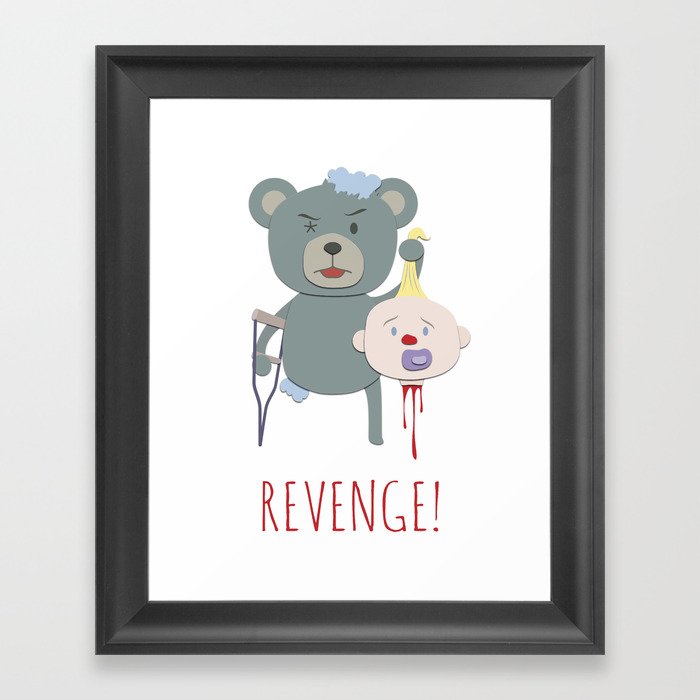 Revenge Framed Art Print