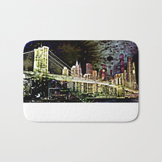 bridge of the universe Bath Mat