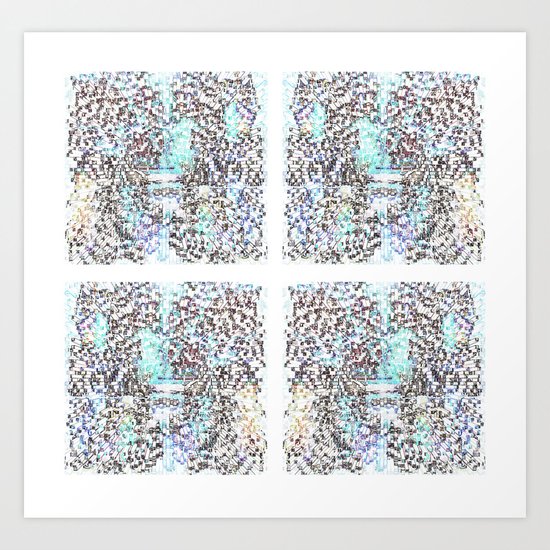 Abstrusion 1 Art Print