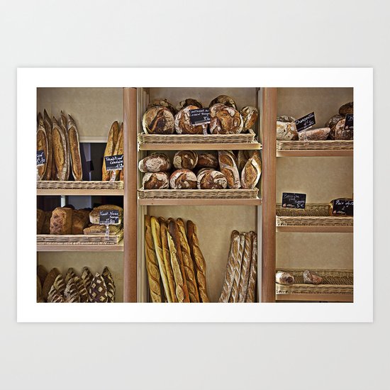 La Boulangerie Art Print