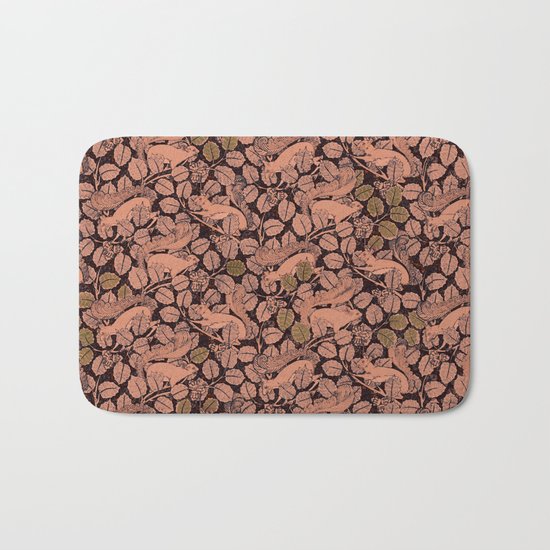 Squirreling Bath Mat
