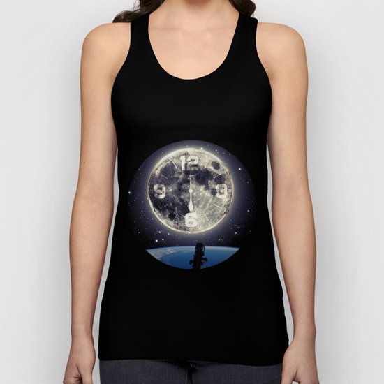 Midnight at Space Unisex Tank Top