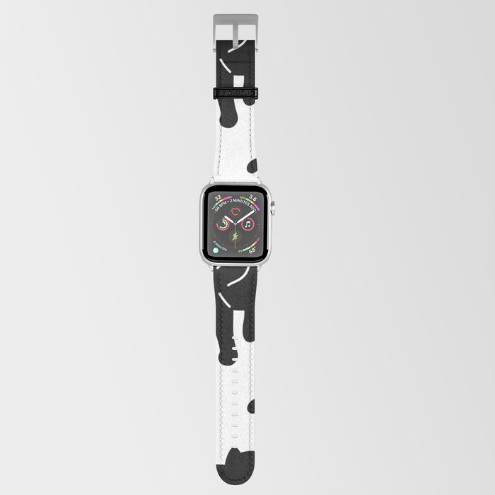 Black  Cat Pattern Apple Watch Band