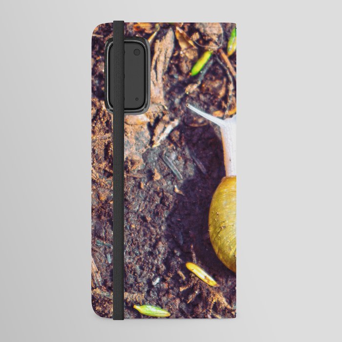 The Little Snail | Wildlife in the PNW Android Wallet Case