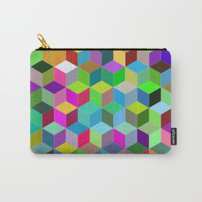 Colorful Diamonds 3 Carry-All Pouch