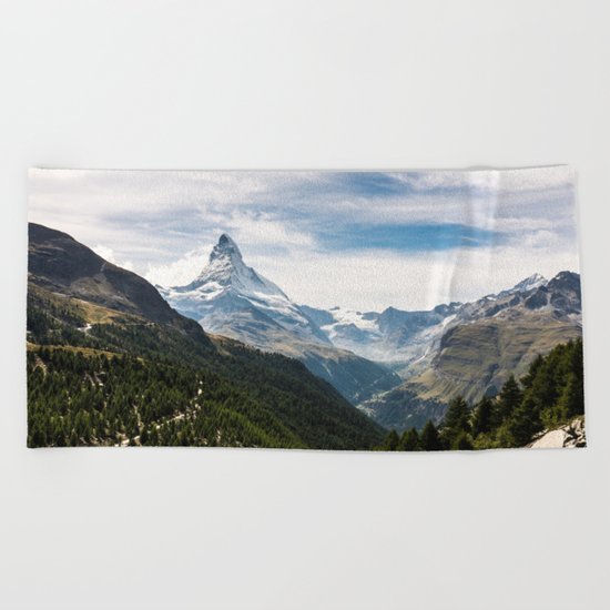 Explore earth Beach Towel